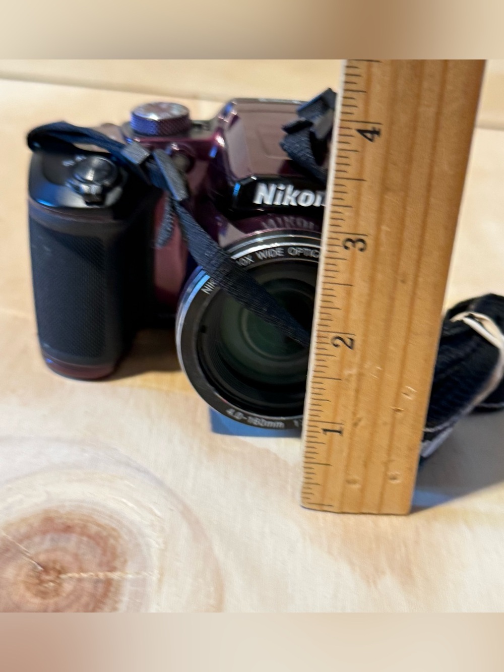 Nikon COOLPIX B500 Digital Camera Plum 16MP 40X Opt Zoom Tested Good w/Bat-Card! - Picture 15 of 15